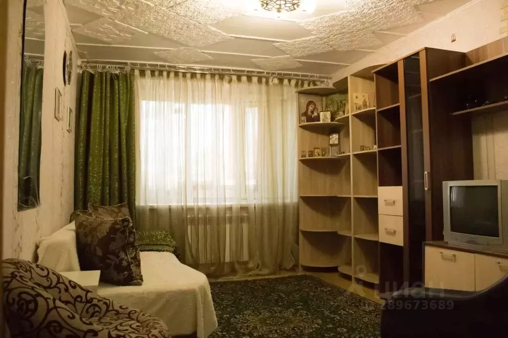 1-к кв. Нижегородская область, с. Дивеево ул. Строителей, 1А (47.0 м) - Фото 1