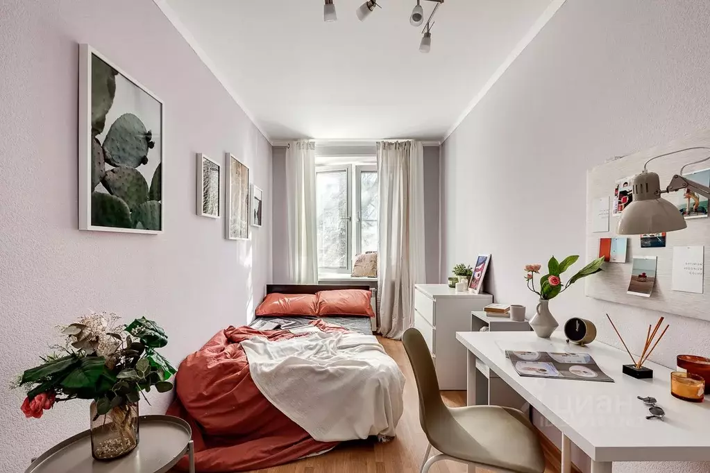 Комната Москва Инициативная ул., 18 (10.0 м) - Фото 1