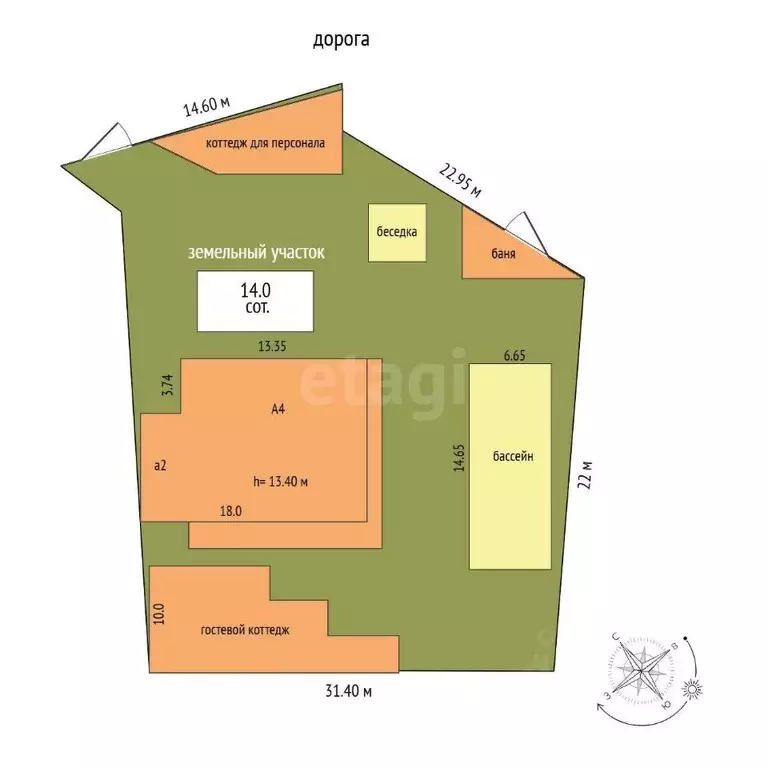 Дом в Крым, Ялта муниципальный округ, Краснокаменка пгт ул. ... - Фото 2