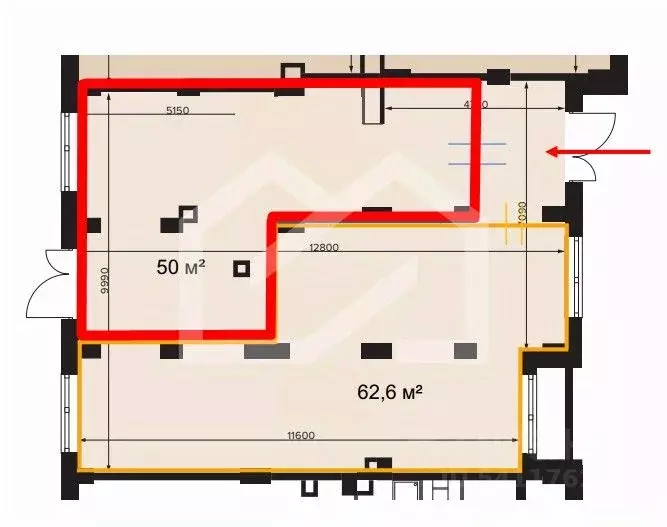 Помещение свободного назначения в Московская область, Люберцы ул. ... - Фото 2
