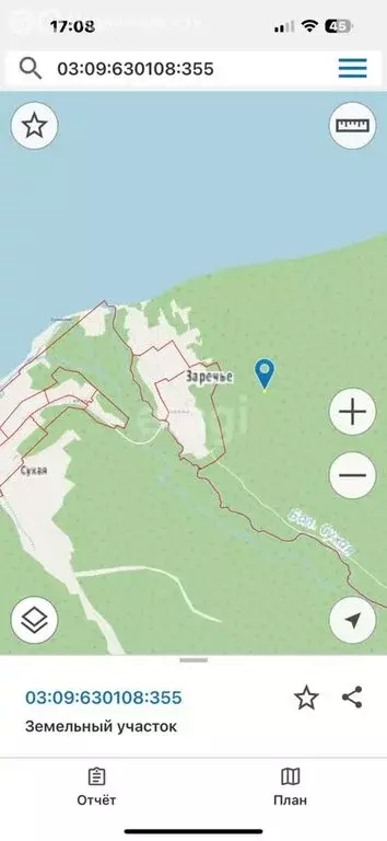 Участок в Кабанский район, село Заречье (8.9 м) - Фото 1