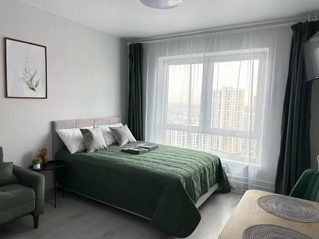 1-к кв. Московская область, Одинцово ул. Березовая, 1 (25.0 м) - Фото 0