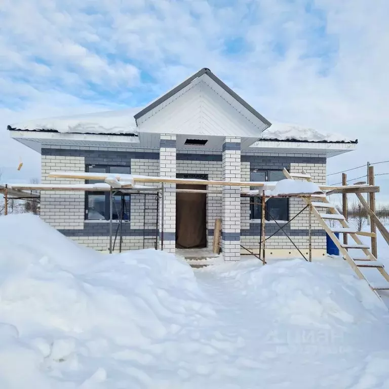 Дом в Пермский край, Пермский муниципальный округ, д. Мокино ул. ... - Фото 1