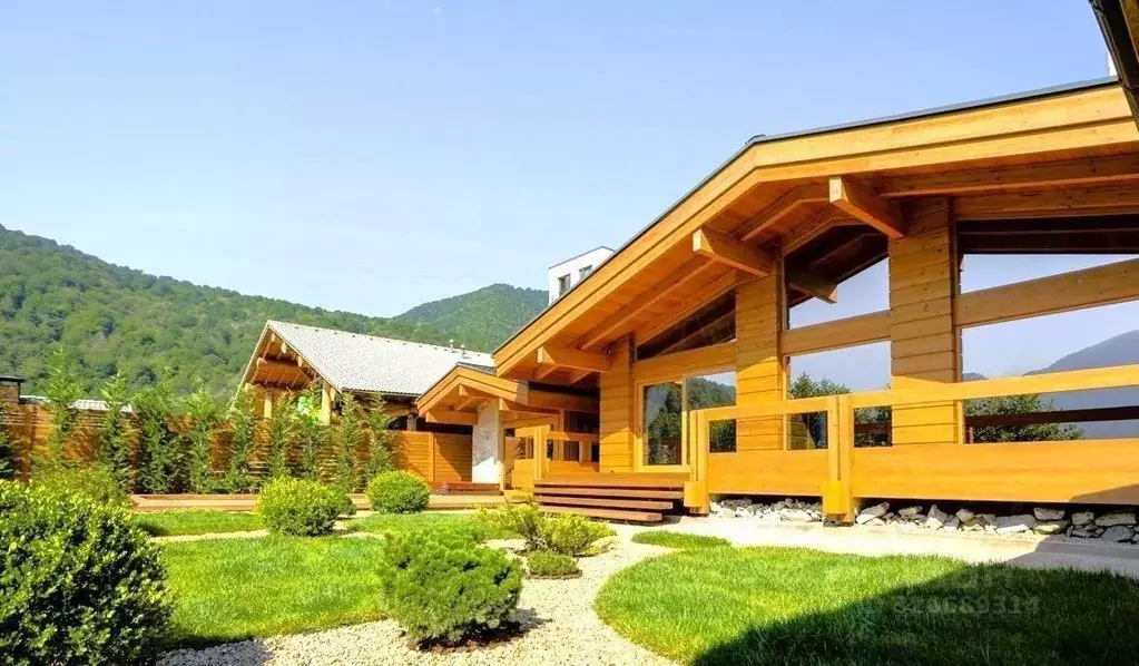 Дом в Краснодарский край, Сочи Красная Поляна пгт, ул. Ачишховская, 51 ... - Фото 2