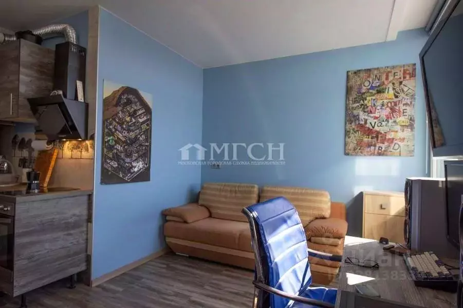 1-к кв. Москва Бибиревская ул., 4А (24.6 м) - Фото 2