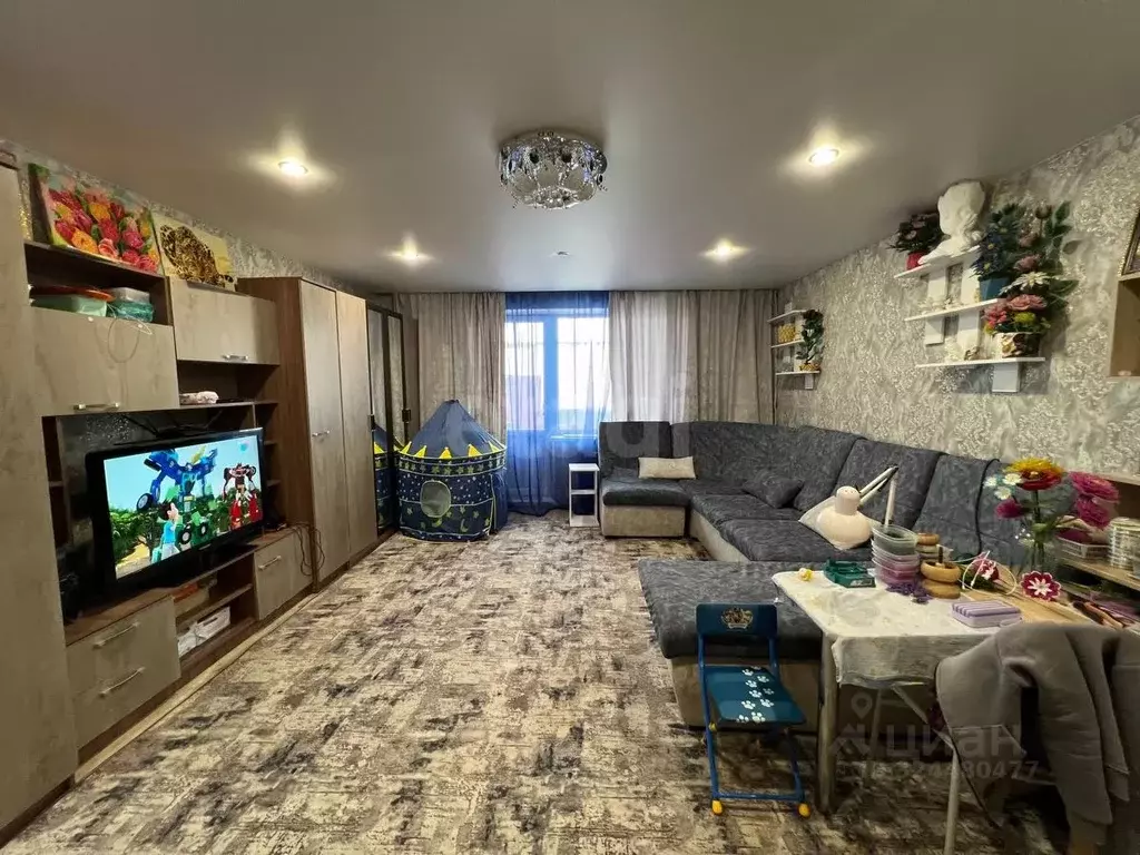 3-к кв. Воронежская область, Борисоглебск Аэродромная ул., 29 (68.6 м) - Фото 2