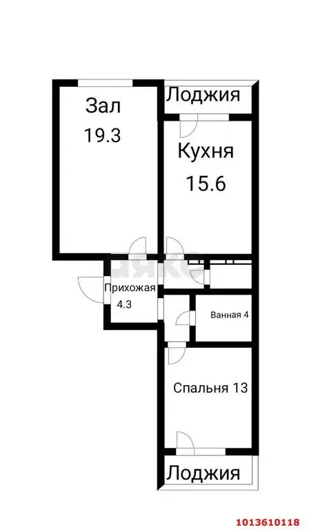 2-комнатная квартира: Краснодар, улица Героя Владислава Посадского, 52 ... - Фото 1