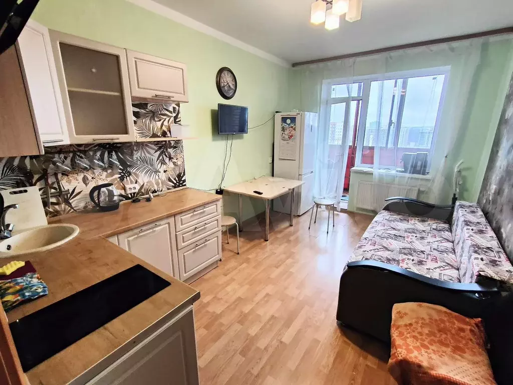 1-к. квартира, 46,5 м, 17/18 эт. - Фото 0