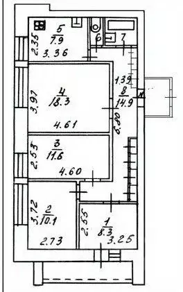 4-к кв. Кировская область, Киров ул. Свободы, 47 (75.0 м) - Фото 1