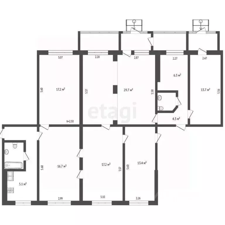 Офис в Камчатский край, Петропавловск-Камчатский ул. Тушканова, 12 ... - Фото 2