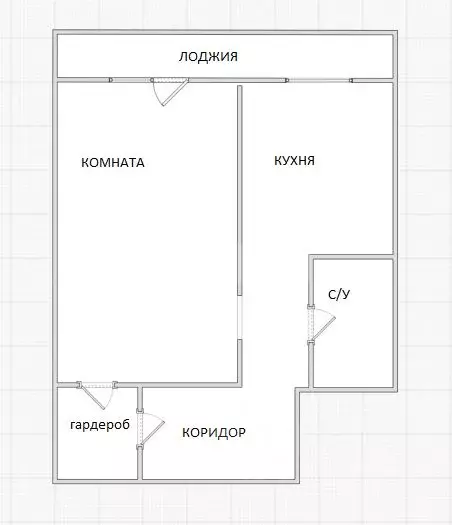 1-к кв. Приморский край, Владивосток ул. Краева, 8 (32.0 м) - Фото 1