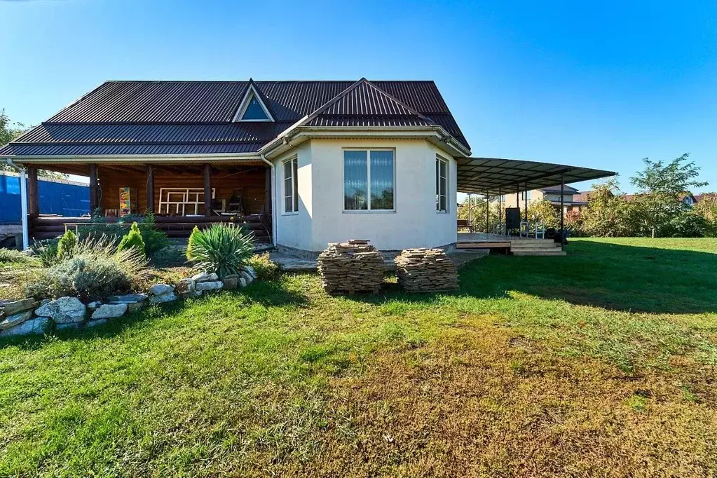 Дом в Краснодарский край, Краснодар Кубань СНТ, ул. Лесополосная (130 ... - Фото 1