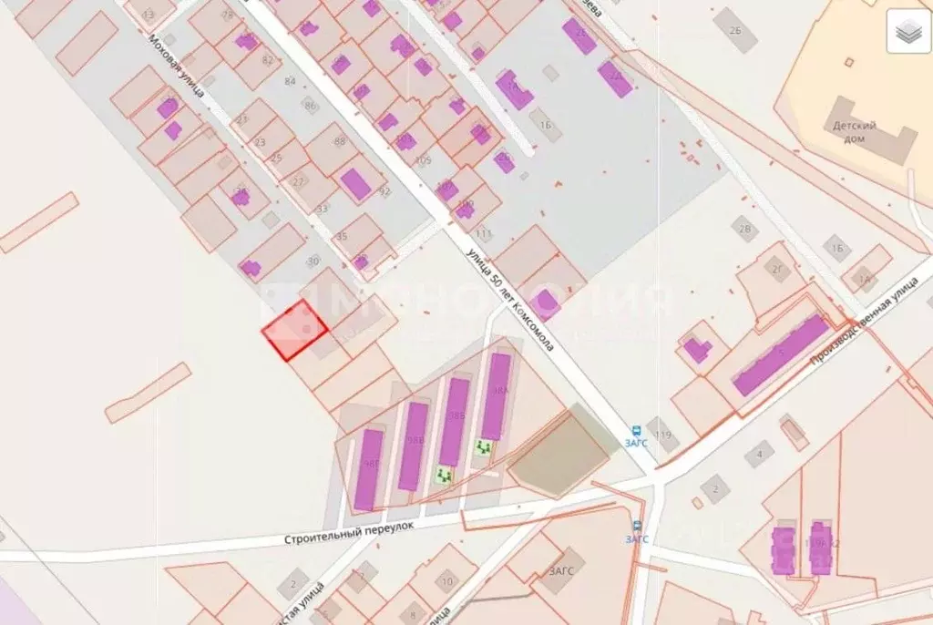 Участок в Амурская область, Белогорск Моховая ул. (12.0 сот.) - Фото 1