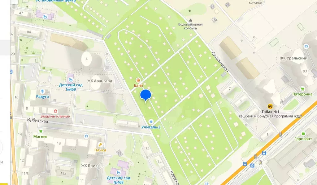 Участок в Екатеринбург, СНТ Учитель-2, 5 (5.93 м) - Фото 0