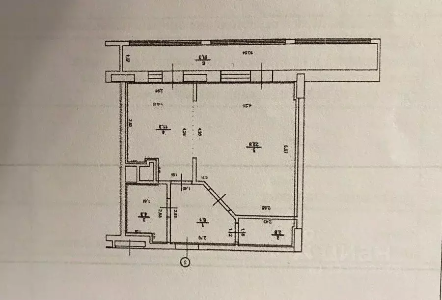 1-к кв. Нижегородская область, Нижний Новгород Большая Покровская ул., ... - Фото 2