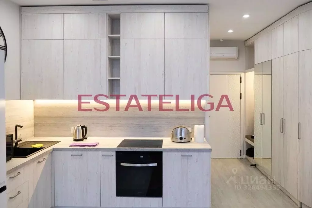 Студия Москва ул. Ивана Франко, 6 (30.0 м) - Фото 1