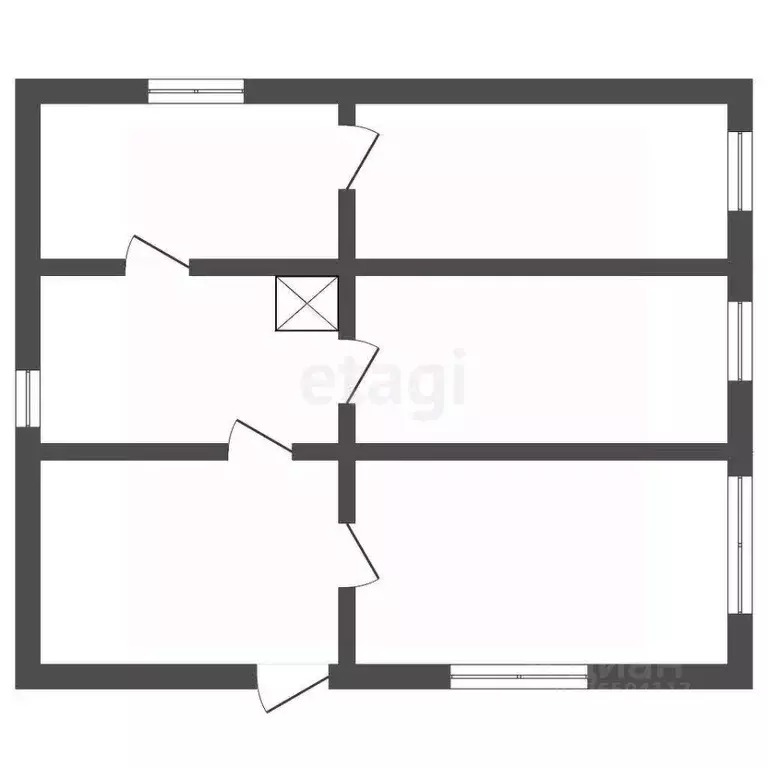 Дом в Севастополь с. Широкое, ул. Булгакова, 84 (55 м) - Фото 2