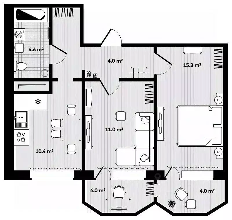 2-к кв. Приморский край, Надеждинский район, пос. Тавричанка ул. Лазо, ... - Фото 1