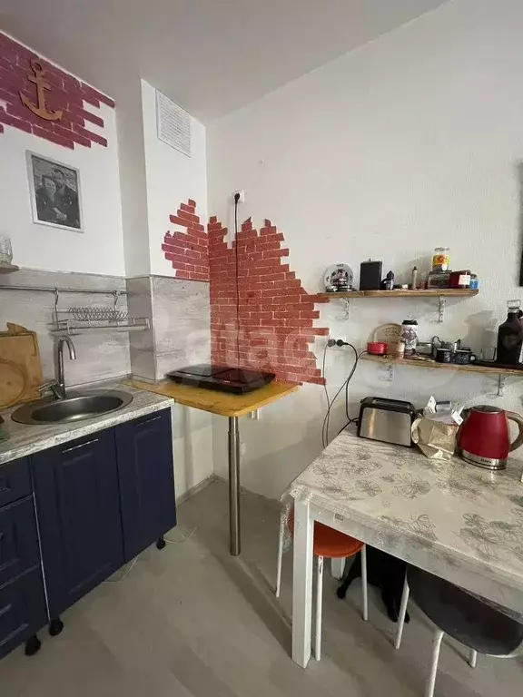 1-к. квартира, 30,7 м, 2/5 эт. - Фото 0