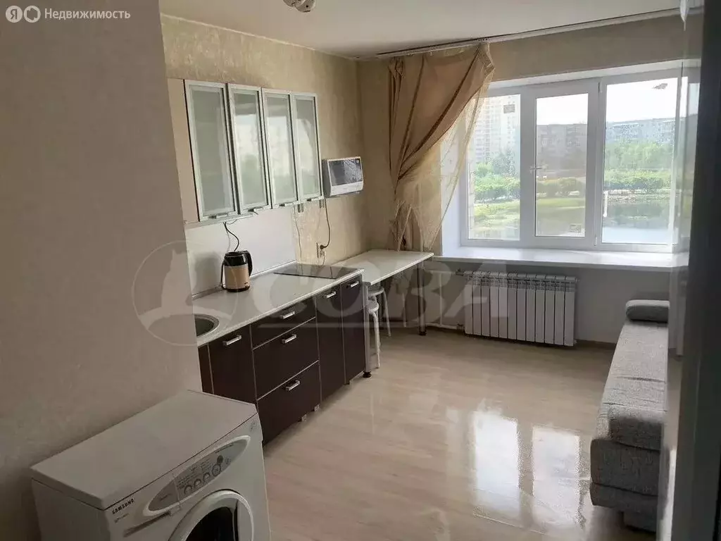 Квартира-студия: Тюмень, Ставропольская улица, 19 (17 м) - Фото 1