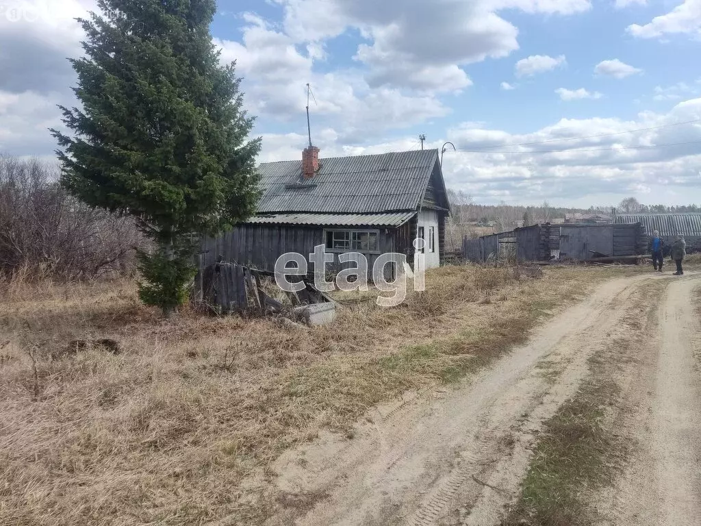 Дом в Тугулымский городской округ, деревня Дубровина, Заречная улица ... - Фото 0