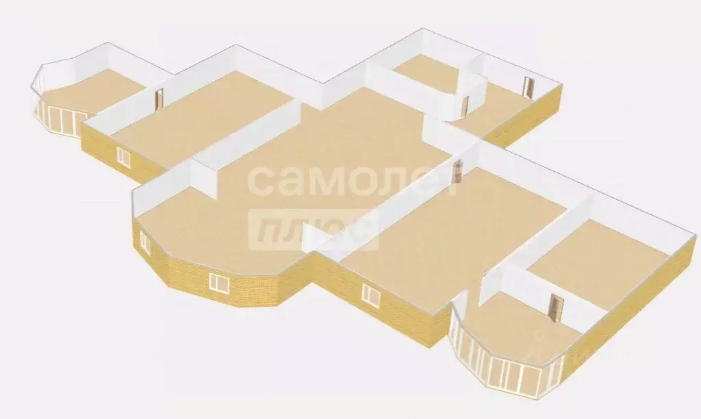 3-к кв. Коми, Сыктывкар ул. Бабушкина, 31 (114.1 м) - Фото 2