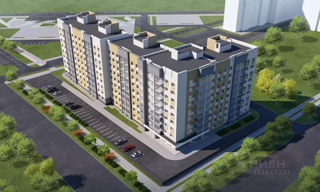 2-к кв. Тамбовская область, Тамбов ул. Имени Павла Строганова, 3Б ... - Фото 2