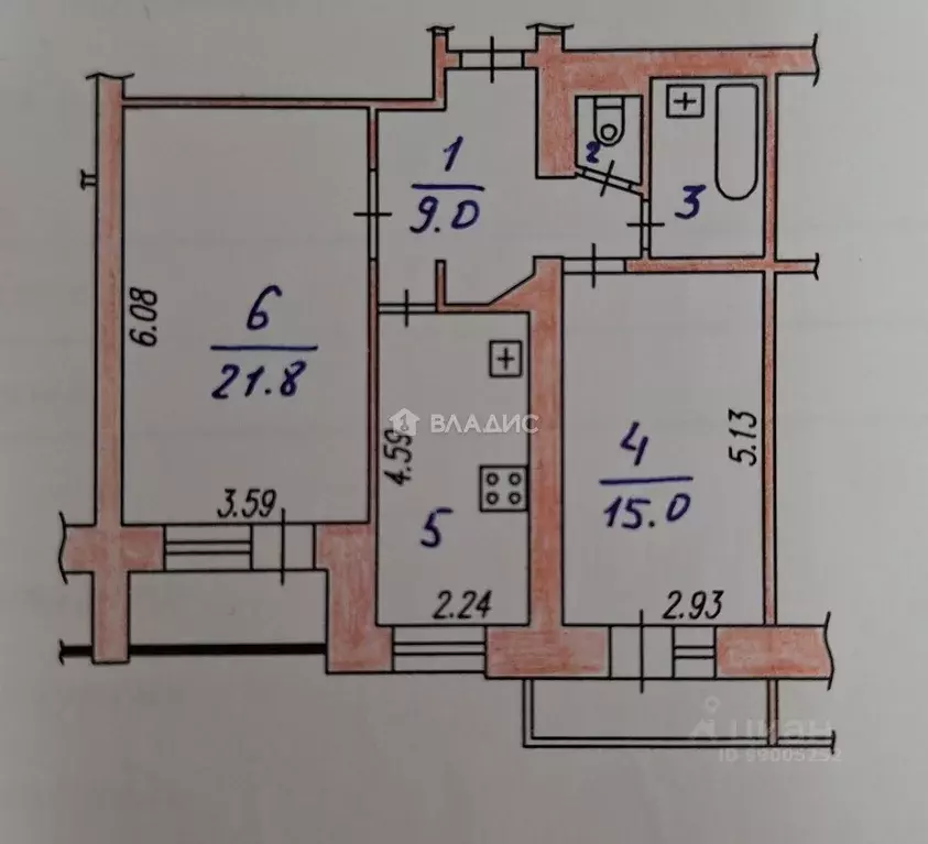 2-к кв. Ивановская область, Иваново ул. Шубиных, 16Д (63.8 м) - Фото 2