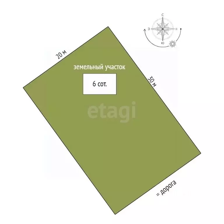 Участок в Ямало-Ненецкий АО, Новый Уренгой Титан ДНТ, 65 (6.0 сот.) - Фото 2