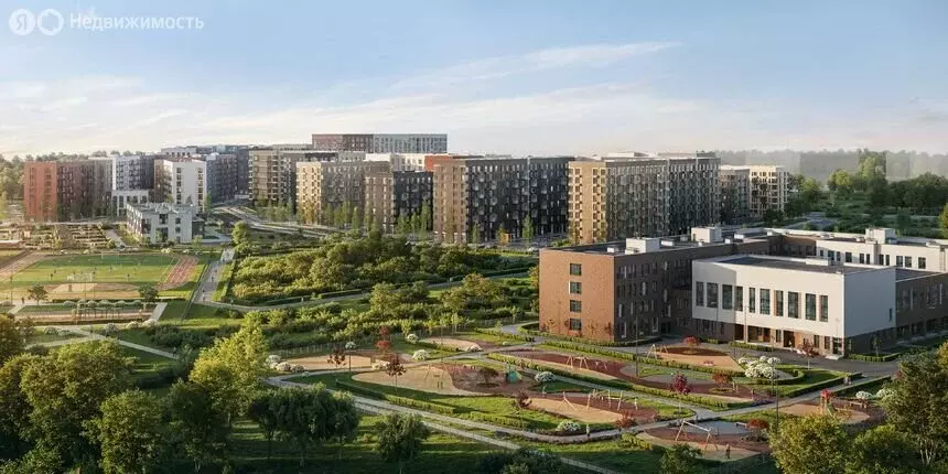 1-комнатная квартира: село Лайково, микрорайон Город-Событие, ЖК ... - Фото 2