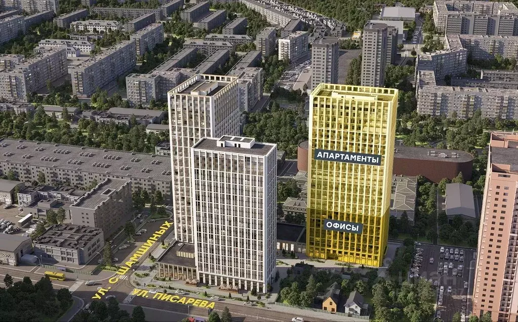 Студия Новосибирская область, Новосибирск Лэнд Лорд жилой комплекс ... - Фото 0