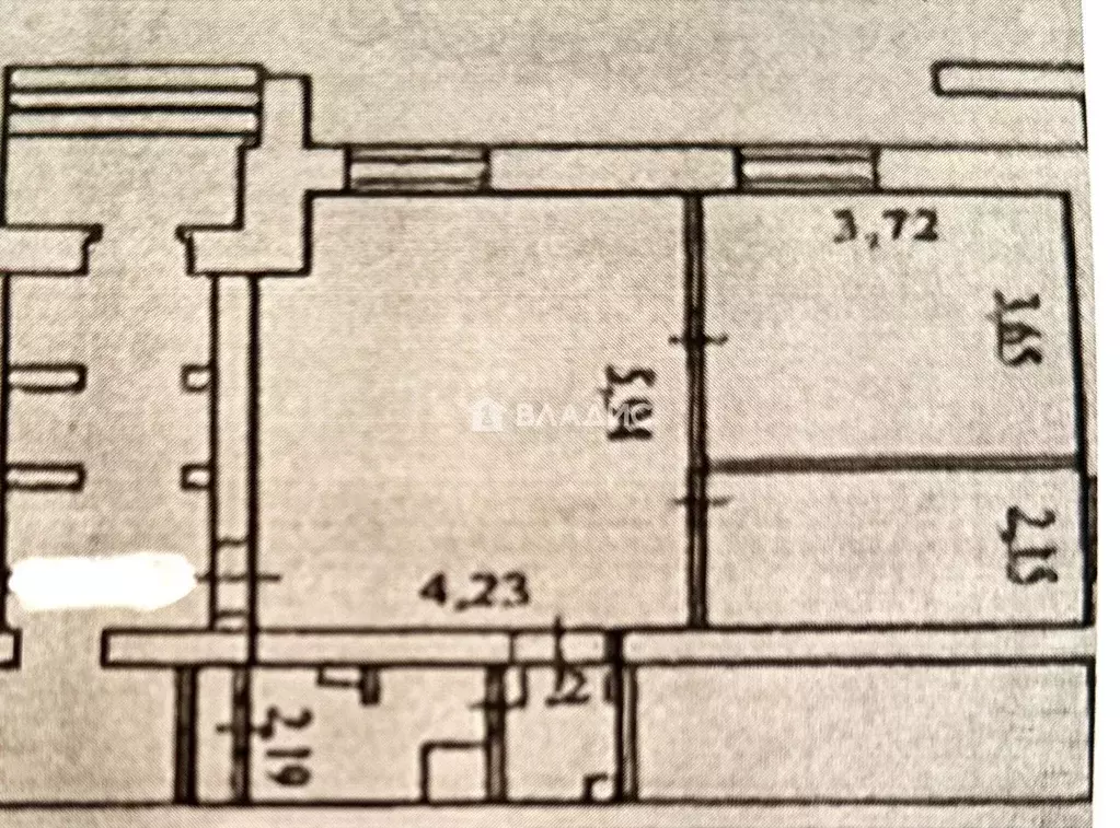 3-к кв. Коми, Сыктывкар ул. Водопьянова, 4 (54.1 м) - Фото 2