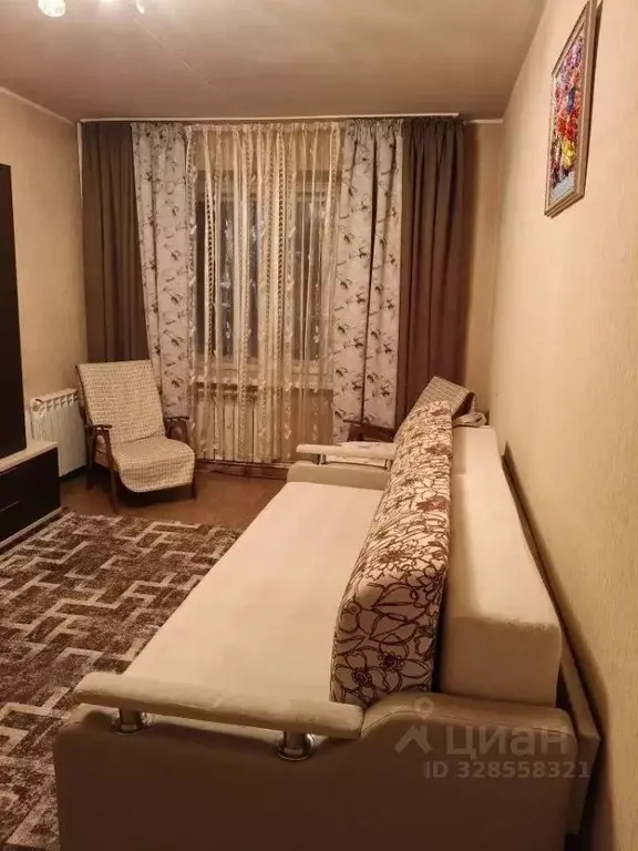 1-к кв. Калужская область, Обнинск ул. Курчатова, 17 (36.0 м) - Фото 2