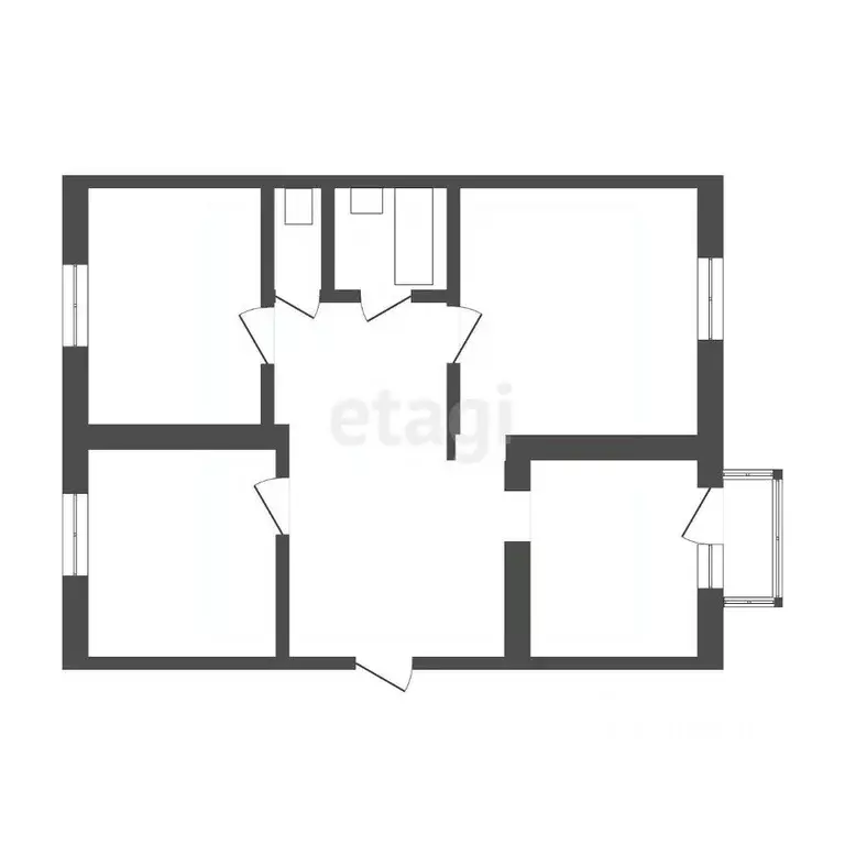 3-к кв. Бурятия, Улан-Удэ ул. Столбовая, 60 (66.9 м) - Фото 1
