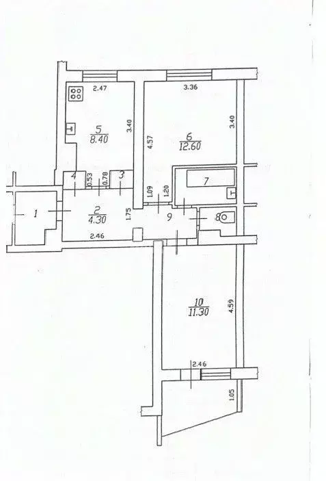 2-к кв. Краснодарский край, Краснодар ул. Тюляева (50.0 м) - Фото 1