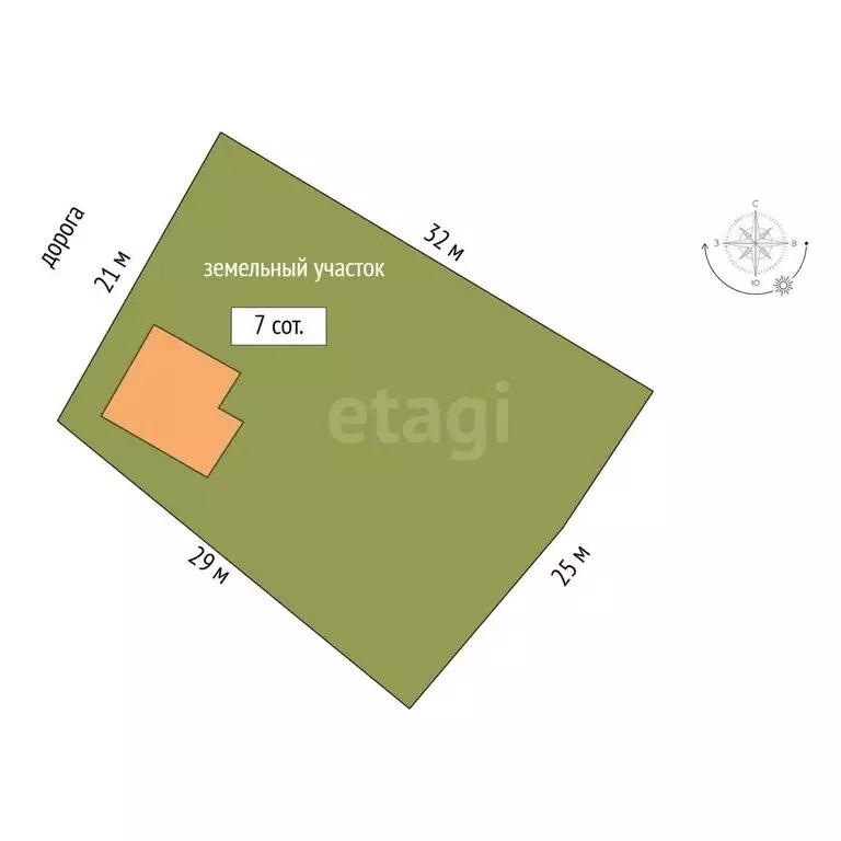 Дом в Хатассы, Новая улица (54.5 м) - Фото 2
