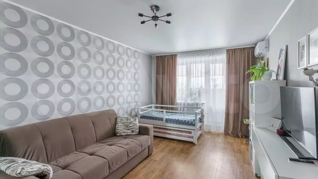 1-к. квартира, 40,4 м, 8/9 эт. - Фото 0
