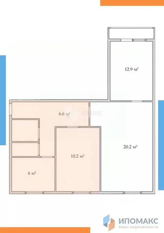 3-к кв. Москва Кокошкино дп, ул. Дзержинского (60.2 м) - Фото 1