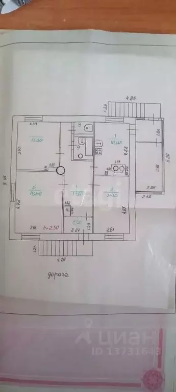 Дом в Псковская область, Островский район, Бережанская волость, д. ... - Фото 2