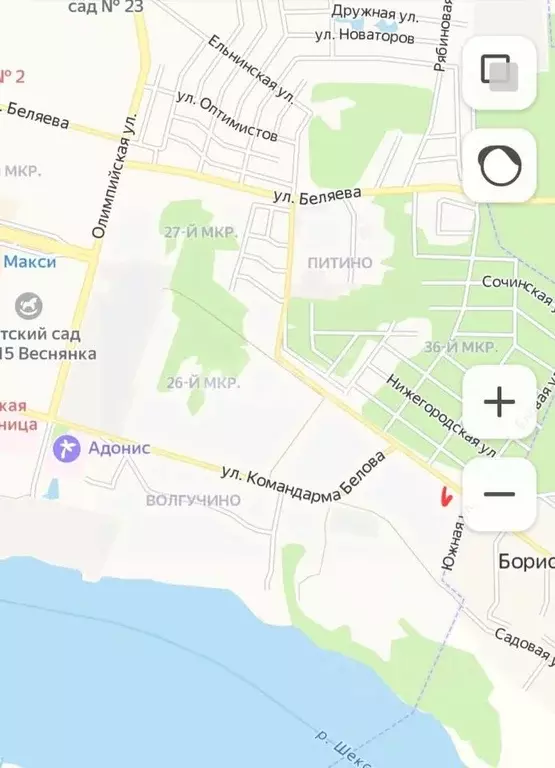 Участок в Вологодская область, Череповец ул. Командарма Белова, 102 ... - Фото 1