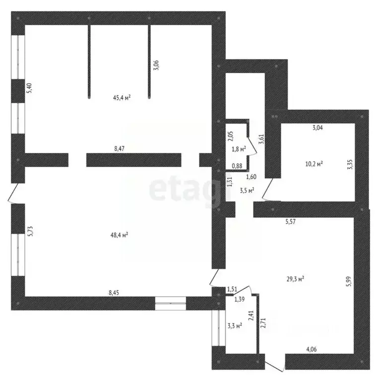 Офис в Башкортостан, Уфа Революционная ул., 78 (159 м) - Фото 2