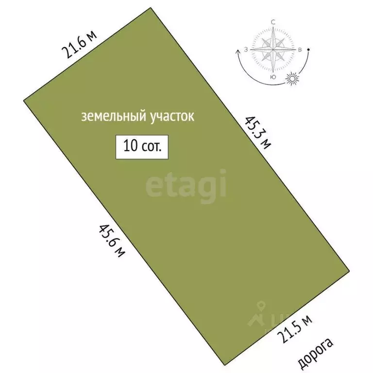 Участок в Тюменская область, Тюменский муниципальный округ, ... - Фото 1