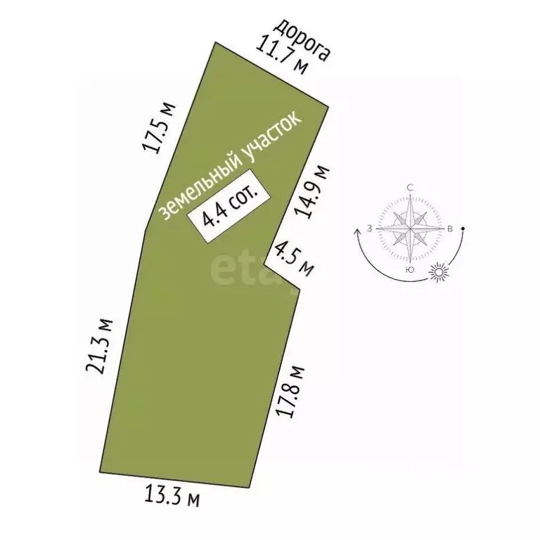 Участок в Мордовия, Саранск Отдых СНТ,  (4.42 сот.) - Фото 1