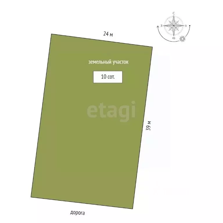 Участок в Тюменская область, Тюменский муниципальный округ, д. ... - Фото 2