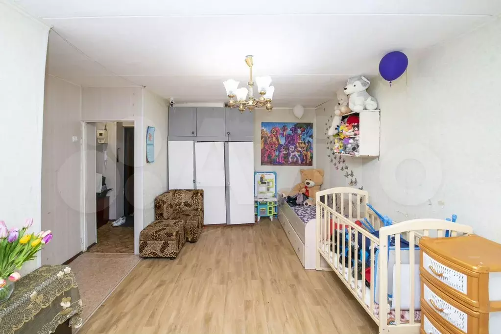 1-к. квартира, 31 м, 1/9 эт. - Фото 1
