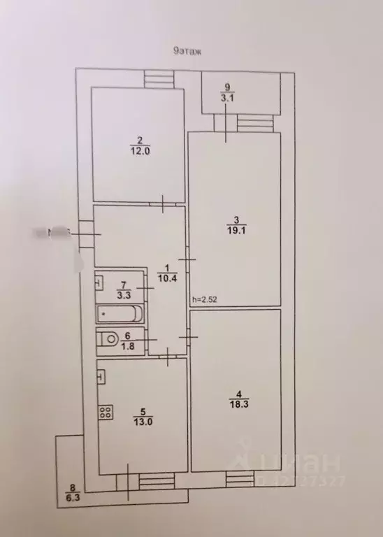 3-к кв. Саратовская область, Саратов проезд 4-й имени Н.Г. ... - Фото 2