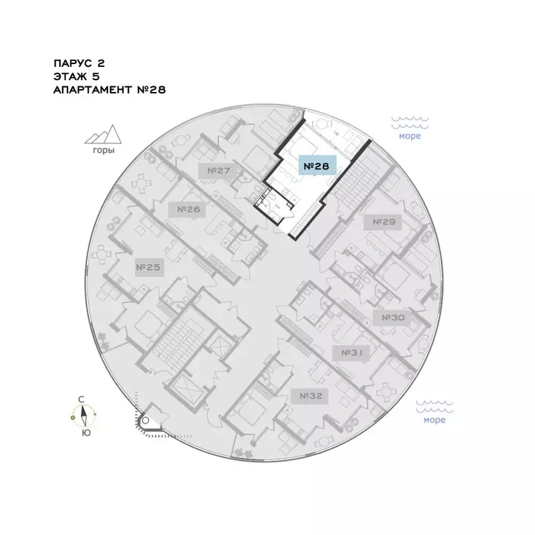 Студия Крым, Алушта муниципальный округ, с. Виноградное ул. Сусловой, ... - Фото 2