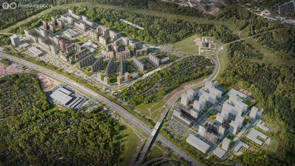 Квартира-студия: посёлок городского типа Боброво, жилой комплекс ... - Фото 1