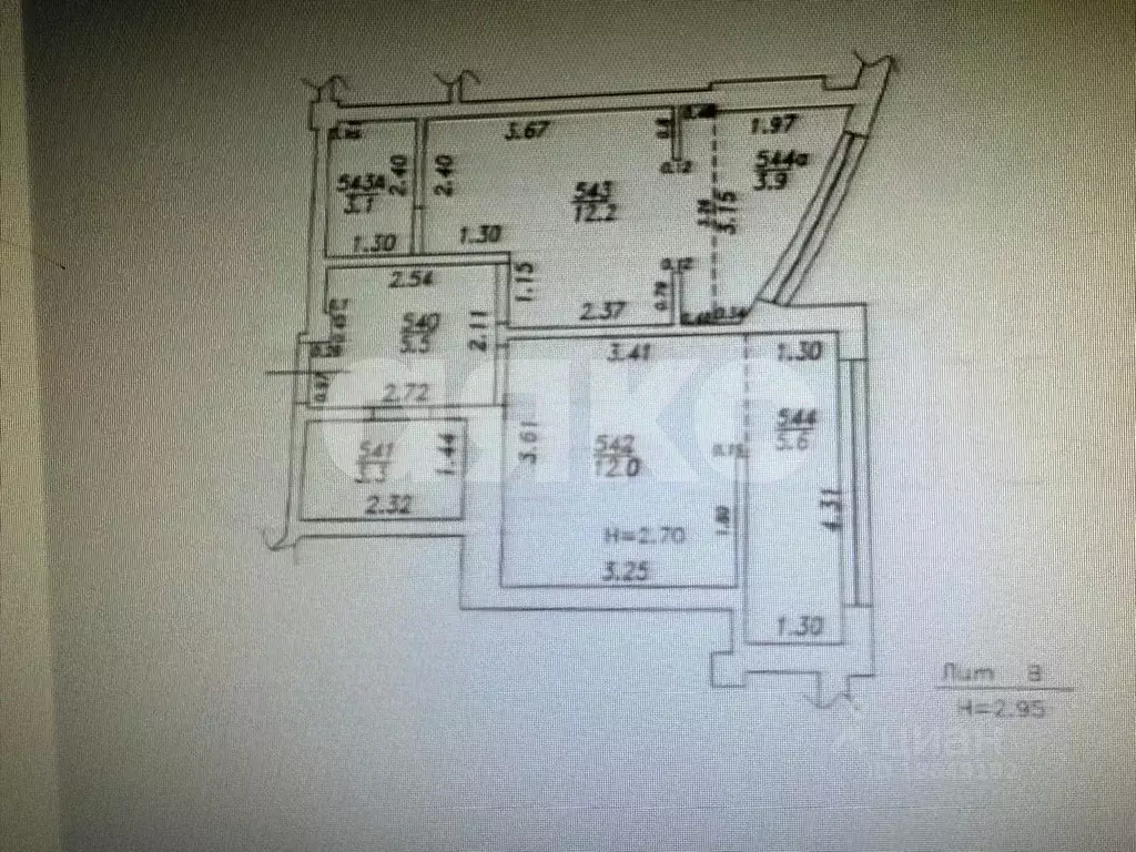 2-к кв. Краснодарский край, Анапа ул. Кирова, 1 (46.0 м) - Фото 1