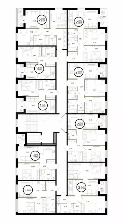 1-к. квартира, 37,5 м, 4/4 эт. - Фото 0